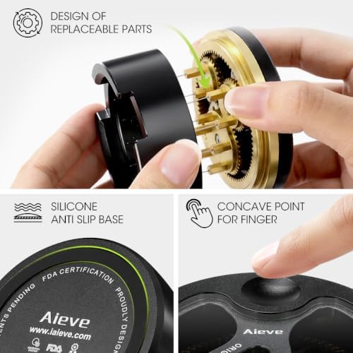 Aieve 54mm Spirographic WDT Tool Espresso, Metal Espresso Distribution Tool - Image 5
