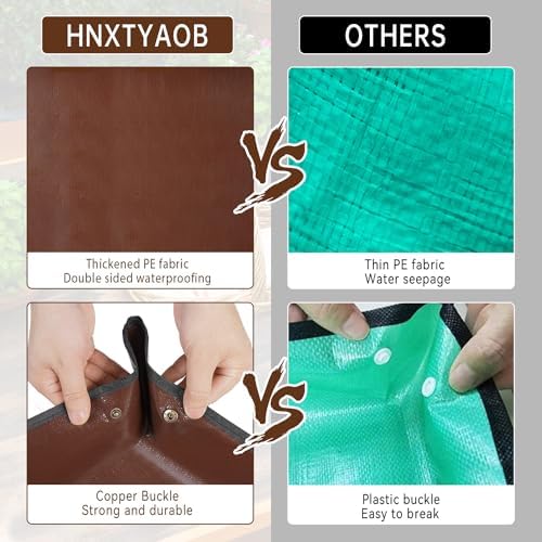 39.5"x 31.5" Large Repotting Mat for House Plant Transplanting and Potting Soil Control Portable Gardening Tray Plant Gifts for Plant Lovers - Image 5
