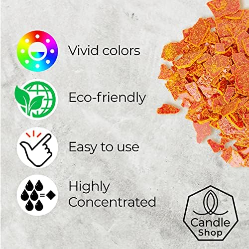 Yellow Candle Dye 2 oz for Soy Candle Making – Wax Color Chips - Image 2