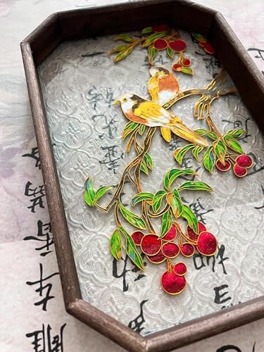 Cloisonne Filigree Enamel Paint by Numbers Kit, All in One with Tools, DIY Craft, Starter Set for Adults and Beginners, Easy Instructions, Hobby for Adults Teens Elderly Handmade Home Decor Gifts - Image 3