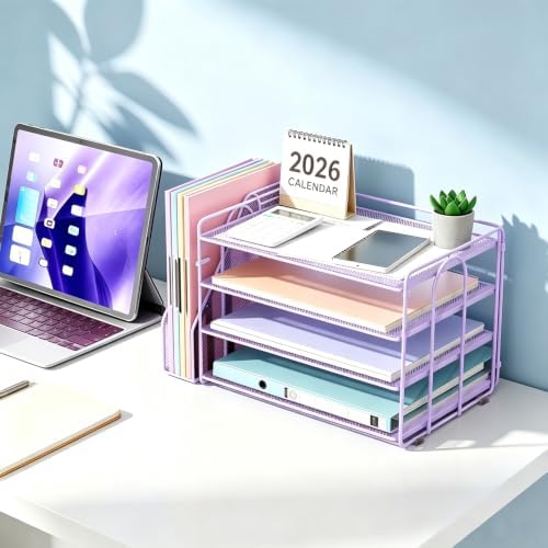 gianotter 4-Tier Paper Organizer With Magazine Holder - Image 4