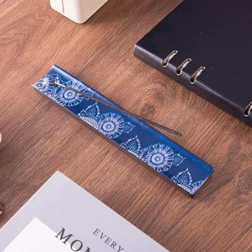 Incense Holder for Sticks, Ceramic Incense Burner with Ash Catcher, Aesthetic Decor for Home, Room & Office, Unique Gifts for Housewarming Yoga, Meditation & Spa - Image 2