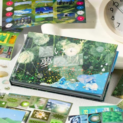 72 Sheets Dreamcore Aesthetic Sticker Book by JUNKJWBZ%7CPeelStickInspir