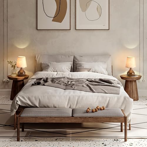 Ziqqeelam Wood Grain Small Table Lamp Touch Control, Farmhouse Bedroom Lamps for Bedside Nightstand, Vintage Small Table Lamps for Small Spaces for Kitchen Counter, Home Office, Kids Dorm, Bookshelf - Image 5