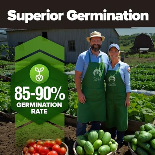 HOME GROWN 25 Variety Survival Seed Vault 12,000+ Heirloom Non-GMO Vegetable Seeds for Planting, High Germination, Family Garden Starter Kit, Tomatoes, Peppers, Carrots, Beans, Kale, Indoor Outdoor - Image 2