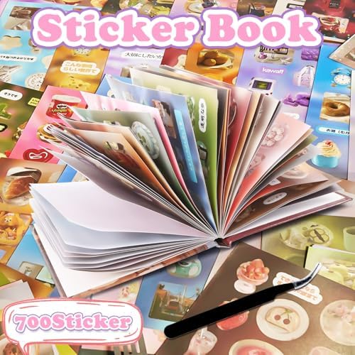 700Pcs Japanese Sticker Book for Journaling Adult, Cute Scrapbook Stickers - Image 6