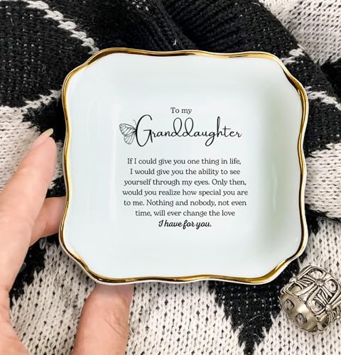 Granddaughter Gift, Ring Dish, Gift for Granddaughter, Granddaughter Birthday Gift, Granddaughter Wedding Day Gift, Gift from Grandma, Granddaughter Present, to My Granddaughter - Image 6
