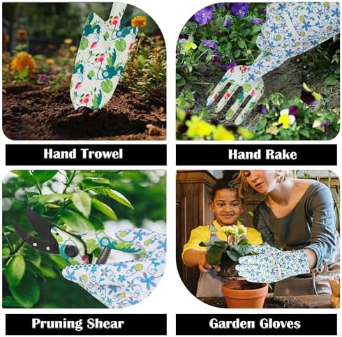 Garden Floral Tool Set with Tote, for Women Plant Lovers - Image 3