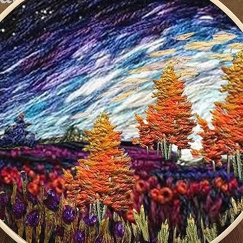 Craft Set for DIY Art Relaxation(Colorful Sky) - Image 2