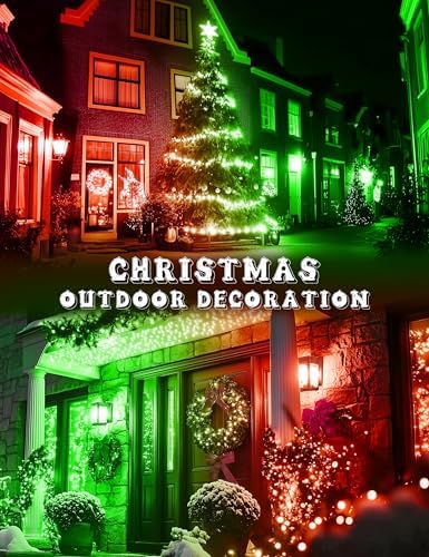 JandCase Christmas Red Green LED Light Bulb Outdoor Decor [4 Pack] - Image 4