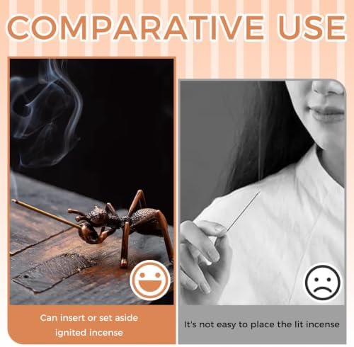 1 PSC Ant Incense Holder for Cones & Sticks, Incense Burner Holder Decor for Home, Office, Yoga, Meditation, Spa Incense Holder Cone - Image 5