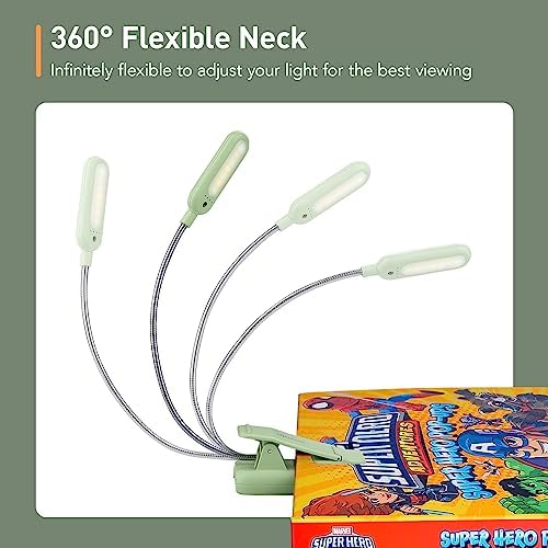 VAVOFO Rechargeable Reading Light, Clip on Book Light for Reading in Bed - Image 4
