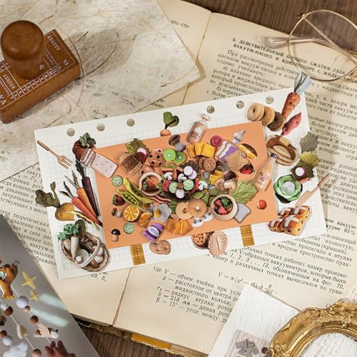 800+ Pcs Y2K Sticker Book - 30 Sheets Vintage Cut-Out Stickers for Junk Journals & Scrapbooking | Retro Ephemera Pack, Journaling Supplies, Craft Embellishments - Image 4