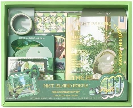 ETERLVTURE Literary Minimalist Series Scrapbook Supplies Kit (2 Styles), DIY Journaling & Diary Decorative Craft Set, Creative Birthday Gift for Women (B) by ETERLVTURE