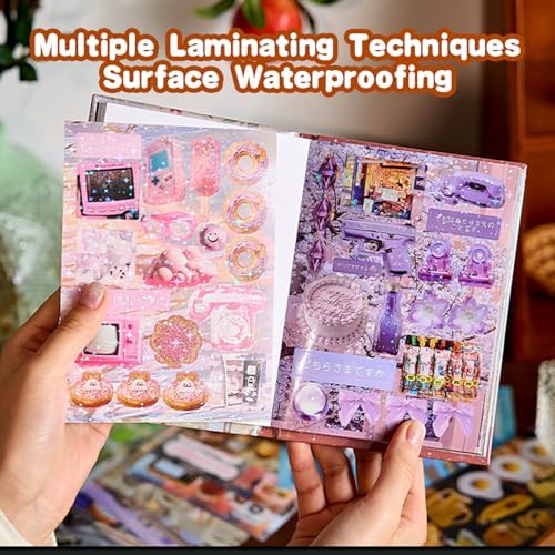 Japanese Sticker Book Heisei Retro Cute Korean Stickers, 800PCS+ - Image 5