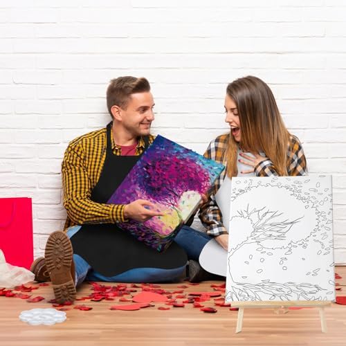 Zhanmai 2 Pack Sip and Paint Kit for Couples Date Night - Image 5