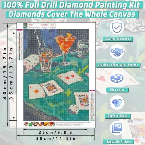 Square Diamond Art Kits for Adults Cute Diamond Painting Kit for Beginner - Image 4