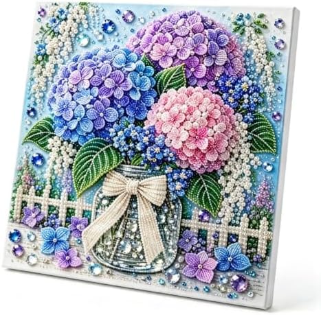 DIY Pearl Art Kit for Adults (Hydrangea) by Unknown