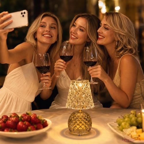 MJ PREMIER Rechargeable Table Lamp Cordless Mushroom Lamp with Timer Brown - Image 4