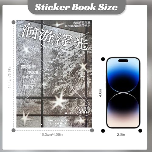 Dreamcore Sticker Book – Japanese Aesthetic Stickers for Journaling, Scrapbook, DIY Crafts, Cute Stickers for Laptop & Phone（Dreamcore 7） - Image 2