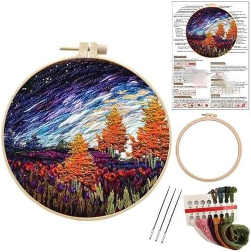Craft Set for DIY Art Relaxation(Colorful Sky) by Unknown