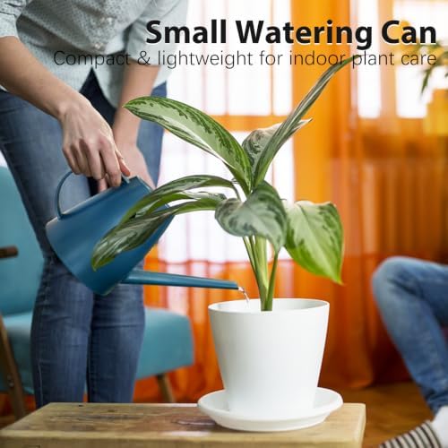 60 oz Watering Can, Small Watering Can for Indoor Plants with Long Spout - Image 3