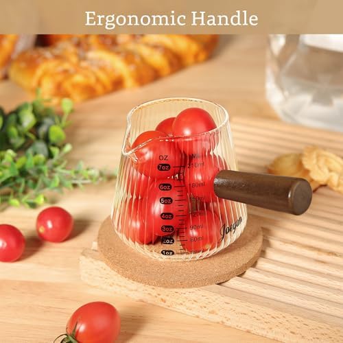 Joeyan Espresso Shot Cups 7oz, Glass Measuring Cup, Espresso Accessories - Image 5