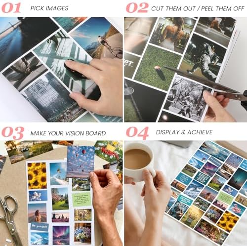 Sawnfay Vision Board Book - 2027 Vision Board Sticker Book - Image 3