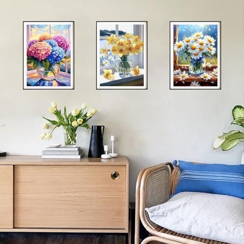 DOZEEZOP 6-Pack Diamond Art Kit for Adults, 5D Diamond Painting 12x16 Inch - Image 6