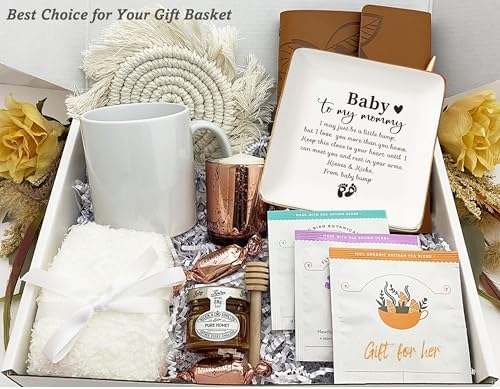 NZY to My Mommy-Mother's Day Christmas Gift,Mama to Be-Mom Appreciates Gift-New Mom Present from Baby Bump-Pregnancy Announcement Present-New Baby -Jewelry Tray Trinket Holder Ring Dish - Image 6