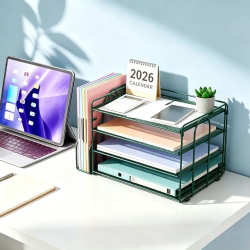 gianotter 4-Tier Paper Organizer With Magazine Holder - Image 7