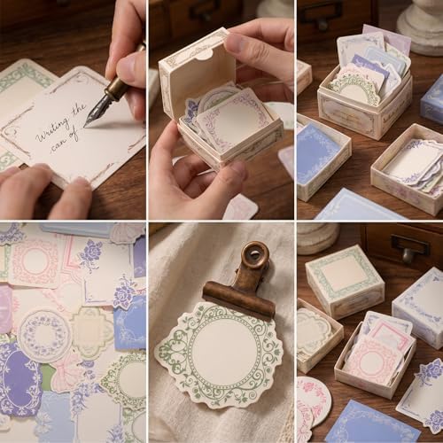 120Pcs Aesthetic Decorative Craft Material Paper - Image 3