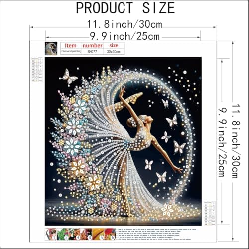 5D Diamond Painting Kits for Adults, DIY Special Shape Diamond Art Kits - Image 4