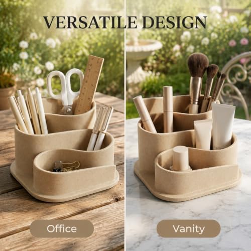 Aesthetic Desk Organizer - Modern Accessories Boho Pen Holder - Image 4
