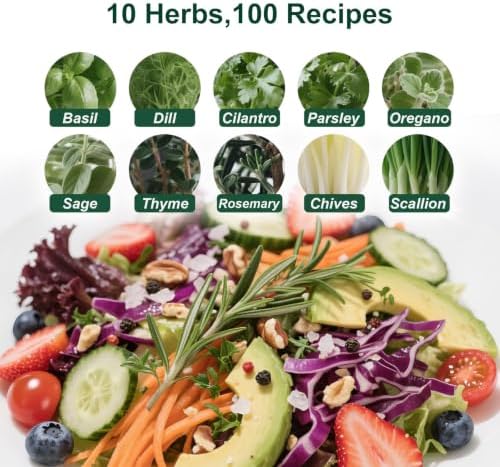 10 Indoor Herb Garden Kit, 33-Piece Complete Kitchen Herb Starter Set - Image 2