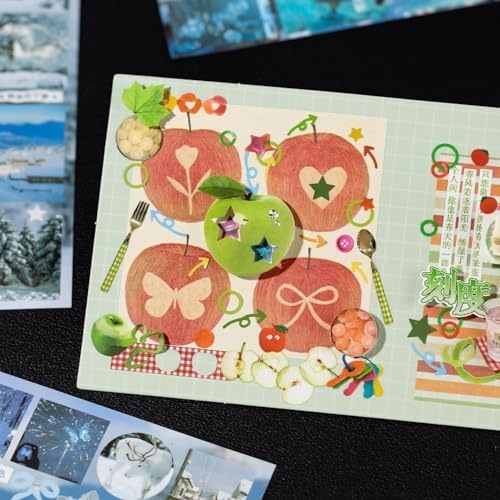 Japanese Sticker Book for Scrapbooking,Rain Themed Stickers for Journaling - Image 7