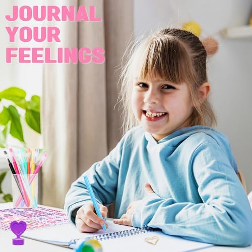 Nollh DlY Journal Kit for Girls Scrapbook Gifts for 8-12 Year Old Girl - Image 3