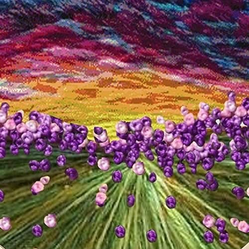 Craft Set for DIY Art Relaxation(Purple Lavender) - Image 2