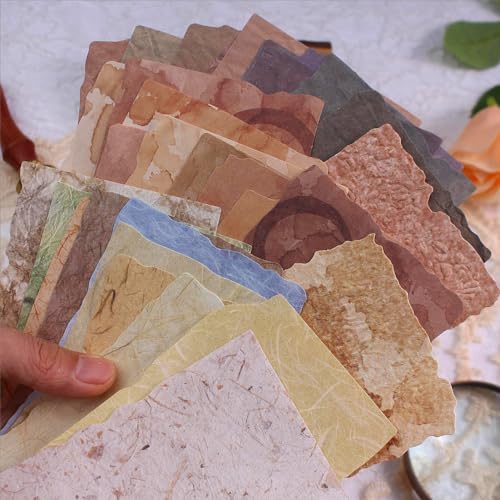 84 Sheets Vintage Textured Scrapbook Paper, 3D Embossed - Image 4