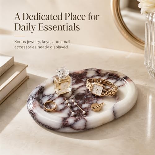 Small Marble Vanity Tray for Jewelry and Perfume - Image 4