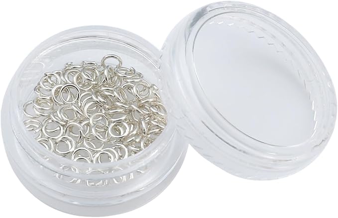925 Sterling Silver Jump Rings 0.6x3.5mm 100pcs for Jewelry Making Findings
