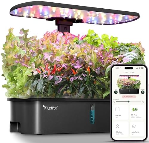 LETPOT LPH-Air 10-Pod Hydroponics Growing System Indoor Garden Kit by LetPot