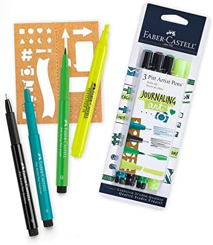 Faber-Castell Pitt Artist Journaling Art - Journal & Planner Accessory Kit, Multi (FC770088) by Faber-Castell