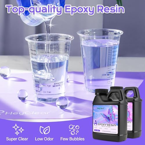 HeyClear 34oz Epoxy Resin Picture Frame Silicone Mold Kit -DIY Photo Gifts - Image 6