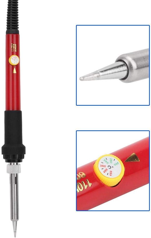 Wood Burning Kit, 200-450℃ Adjustable Temperature Professional Carving Embossing Soldering Tool with 27 Iron Tips