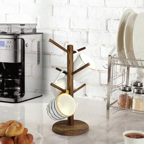 Dorhors Mug Holder Tree,Coffee Cup Holder,Mug Rack Stand Hook,Bar Organizer - Image 6