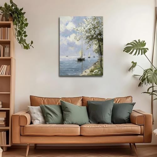 Retro sailboat Diamond Art Kits for Adult Diamond Painting Kit for Beginner - Image 2