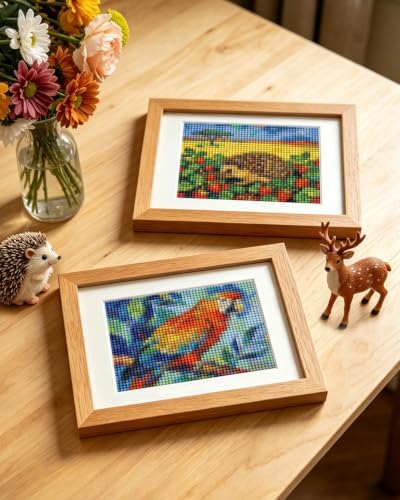 PeakLuv Small Diamond Art Kits, Animal World Diamond Painting for Adults - Image 7