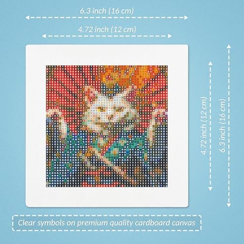 LuwoArte 12 Pack Diamond Painting Kits for Adults – Featuring Legends of Asia Designs – Full Drill DIY Paint Gem Art for Adults – Brilliant 5D Diamond Painting Kit – Relaxing Craft for Home Wall Décor - Image 3