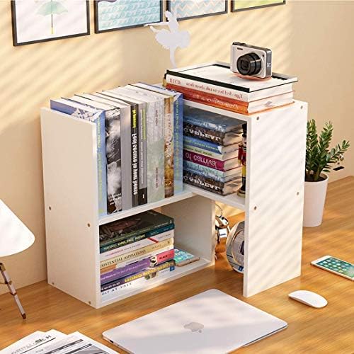 Sorfity Expandable Wood Desktop Bookshelf Desktop Organizer Office Storage Rack Wood Display Shelf - Free Style Display True Natural Stand Shelf Rack Assemble - Image 7